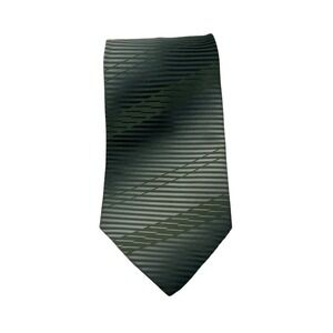 Vintage Wembley Wemlon‎ Tie Polyester 56" Mens Neck Tie Ombre Gray Stripe